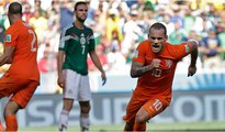 Sneijder'den harika gol