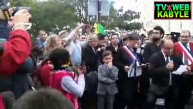 Inauguration de la place Slimane Azem à Paris14 em !!