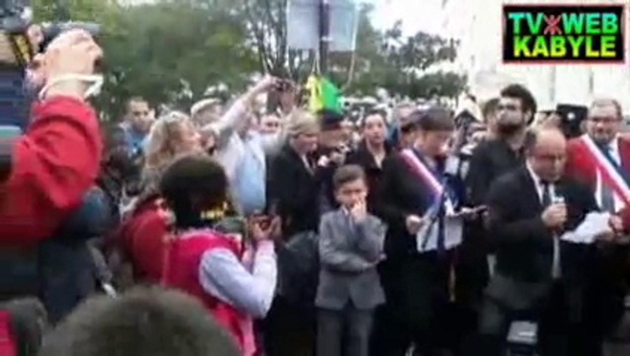 Inauguration de la place  Slimane Azem à Paris14 em !!