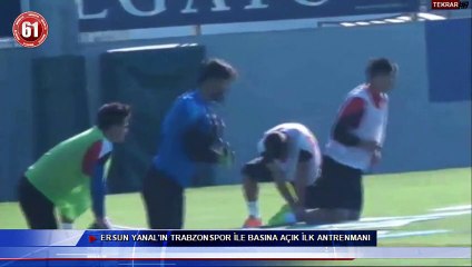 Ersun Yanal İkinci Antremanında