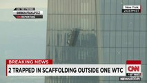La nacelle de deux laveurs de vitre se renverse au 69e étage du nouveau World Trade Center