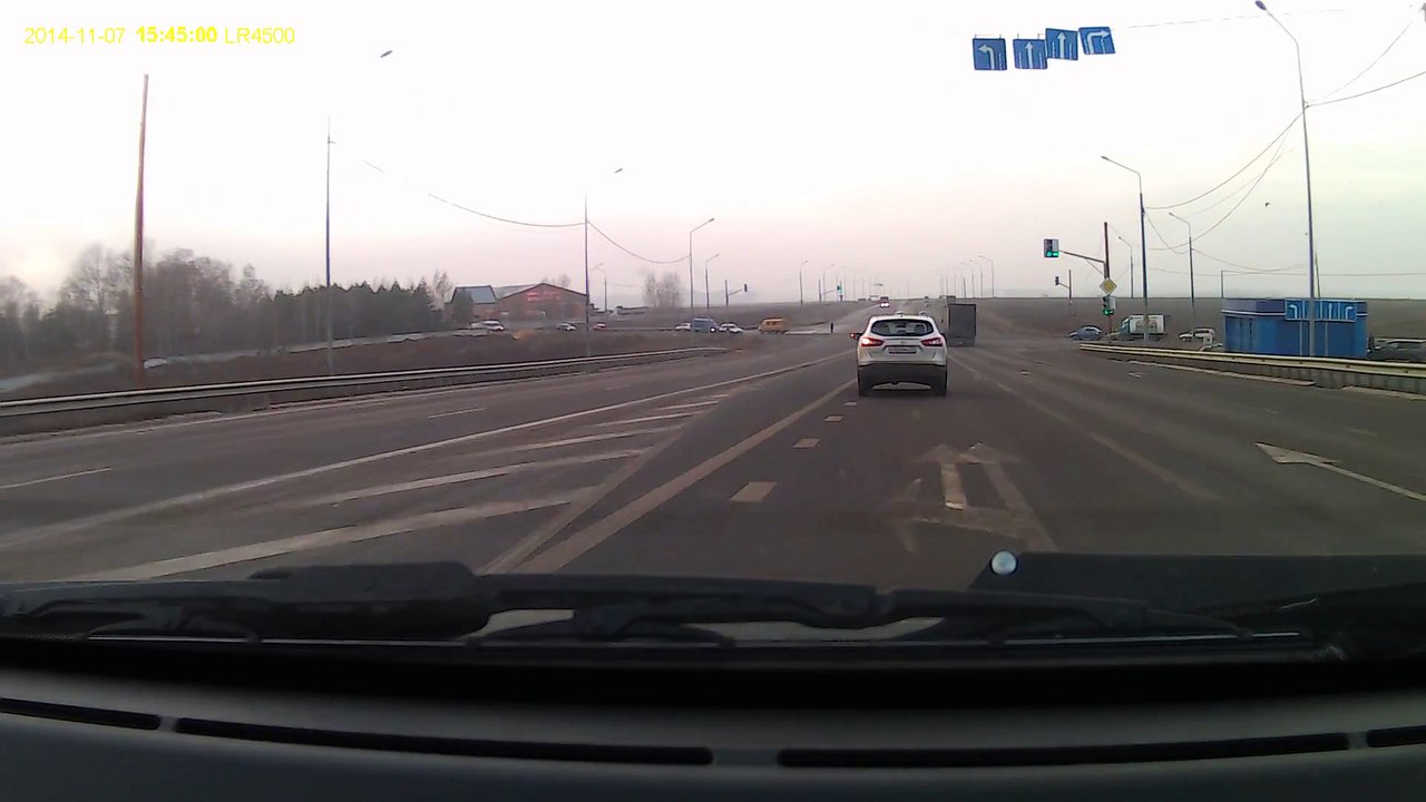 Lucky guy almost killed by a car... and a truck! Crazy...