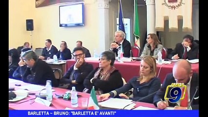 BARLETTA | Bruno: "Barletta è avanti"