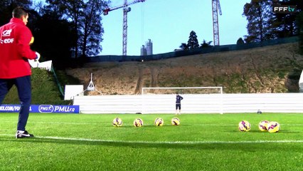 Séance intensive pour Hugo Lloris