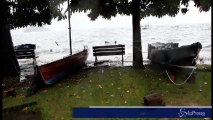 Esondato lago Maggiore, 70enne muore mentre tenta di ormeggiare barca