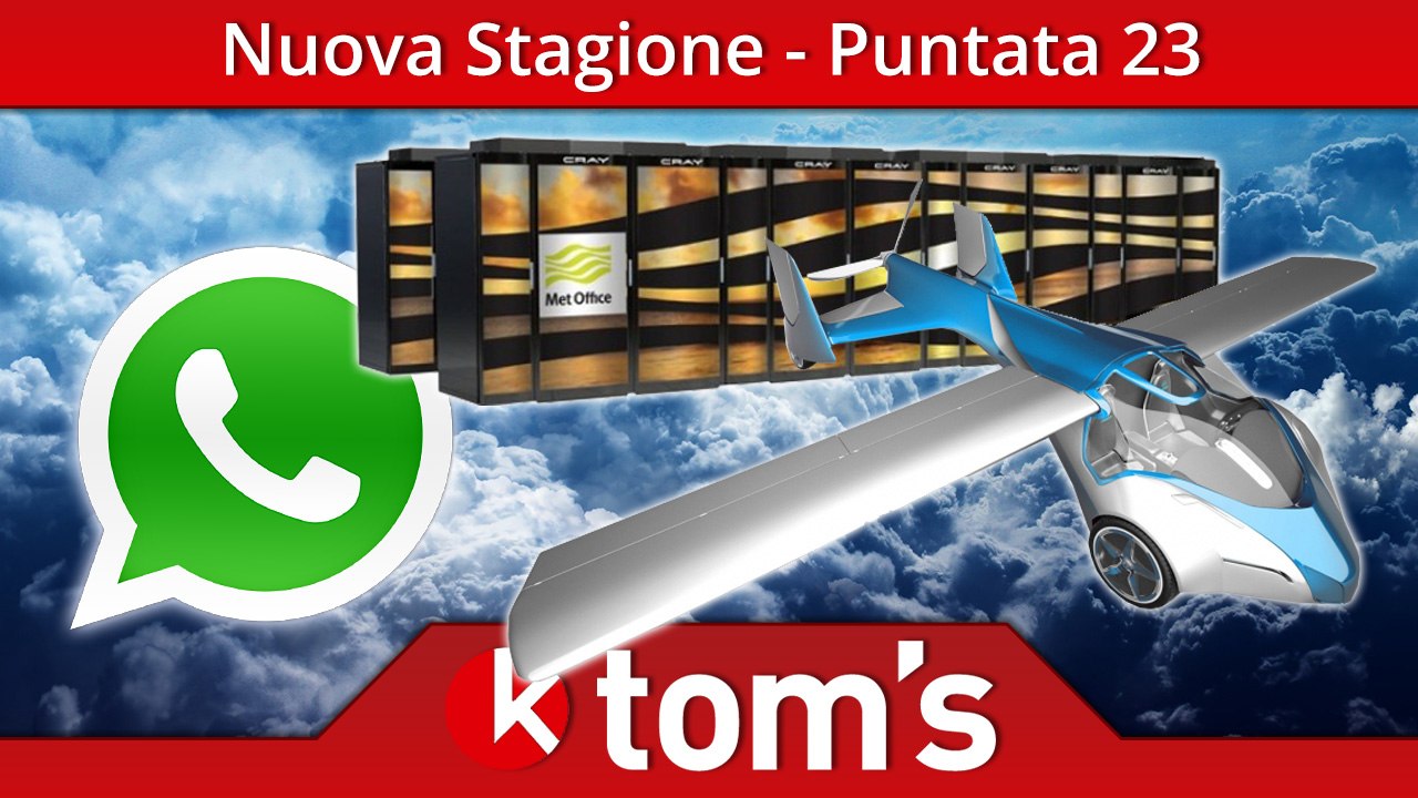 OK Tom's² - WhatsApp per chiamare || Auto che volano! - Puntata 23