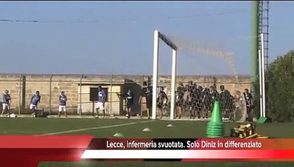 Lecce, infermeria svuotata Solo diniz in differenziato
