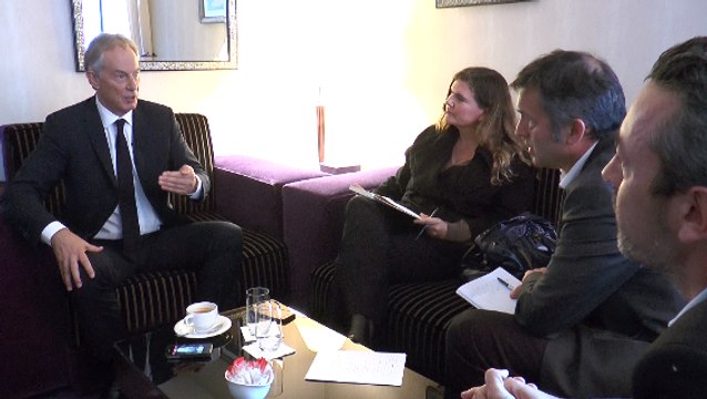 Valls, Europe, Irak... Tony Blair se confie à l'Obs