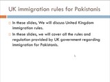 Immigration rules for UK