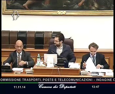 Roma - Radio e televisioni, audizione Associazione produttori televisivi (11.11.14)