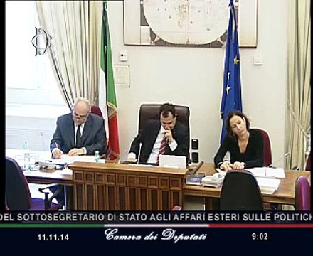 Roma - Italiani all'estero, audizione Sottosegretario Giro (11.11.14)