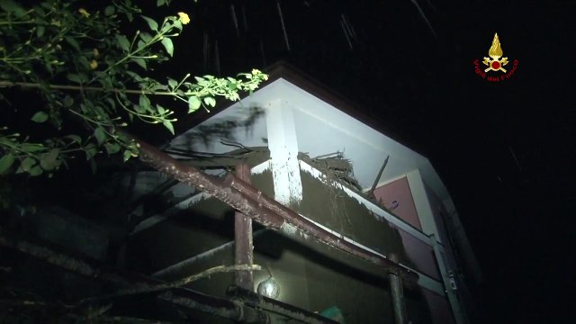 Chiavari (GE) - Maltempo provoca frana, morti due anziani coniugi (11.11.14)