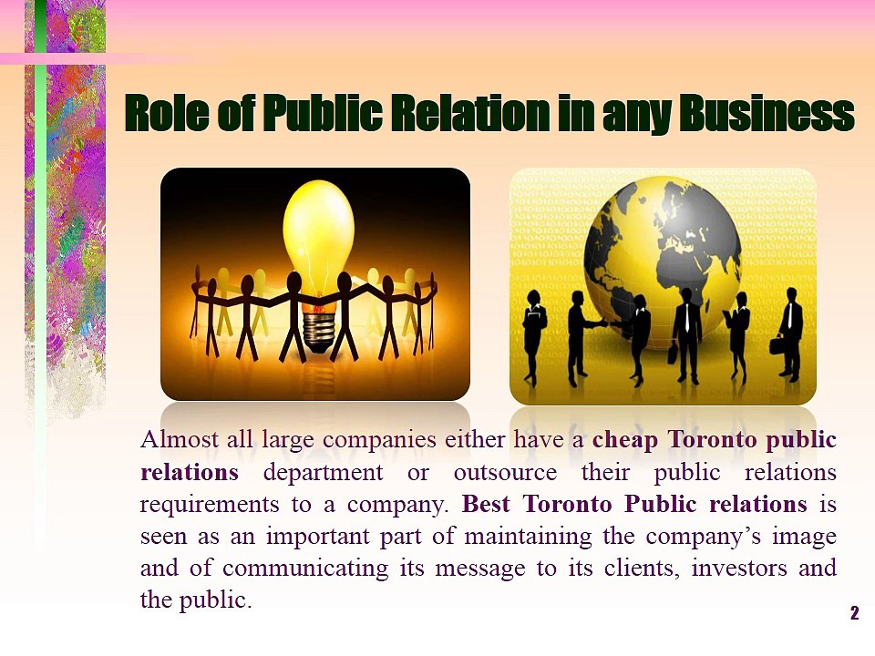 Role of Public Relation in any Business
