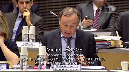 Intervention de Michel Lesage en Commission élargie Ecologie 2015