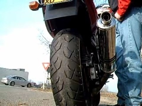 ZR-7 pot exhaust Scorpion avec sans chicane