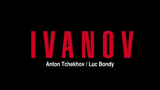Ivanov - Anton Tchekhov / Luc bondy - Travail à la table/Première lecture