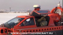 New Russian Hovecraft Christy 6143 - movement with a weight overload - YouTube