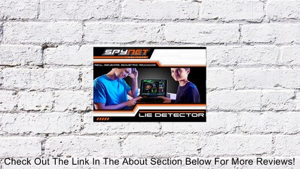 Spy Net Lie Detector Review
