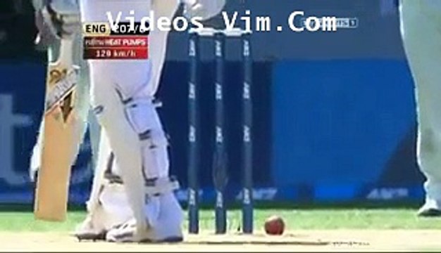 Ball Hits Stumps, Butt Bails DON'T fall off - Videosvim.com
