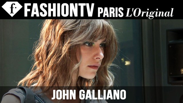 John Galliano Spring/Summer 2015 BACKSTAGE | Paris Fashion Week PFW | FashionTV
