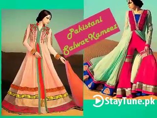 Pakistani Salwar kameez New Trends 2014 - StayTune