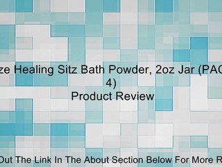 Lamaze Healing Sitz Bath Powder, 2oz Jar (PACK OF 4) Review