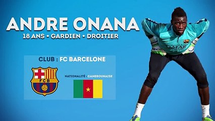 Andre Onana, ce prometteur gardien du Barça