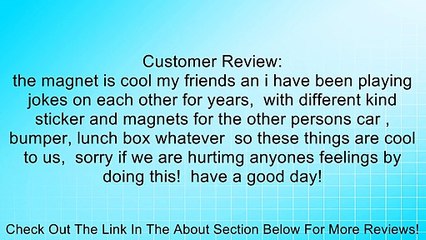 I HAVE HERPES Prank MAGNETIC Bumper Sticker. 10" X 3" Joke Funny GAG Review