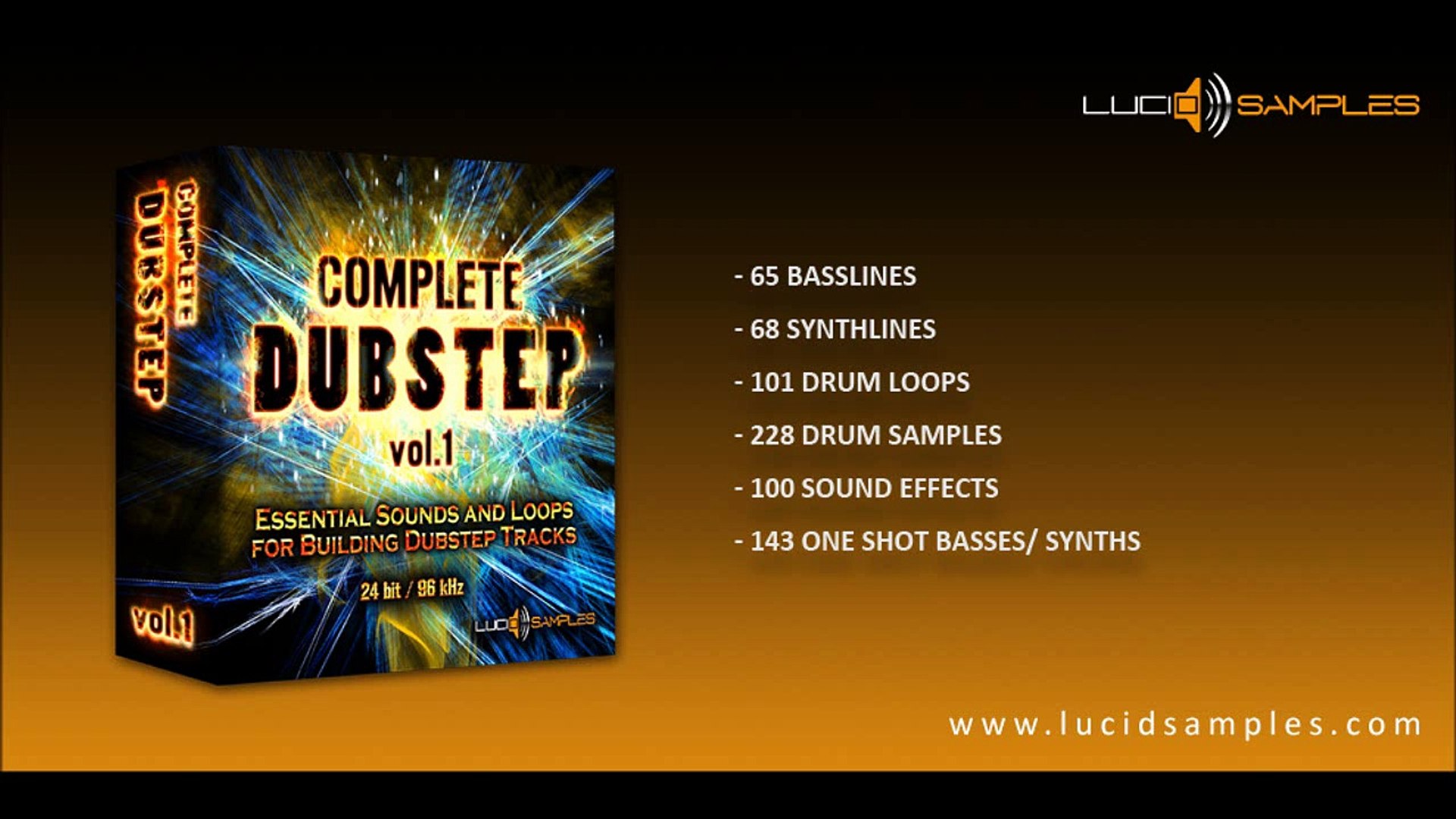 ⁣Complete Dubstep Vol. 1: Dubstep Samples, Loops, Sounds - Sample Pack Demo