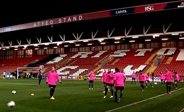 Entrenamiento previo a la Champions del Barça Femenino