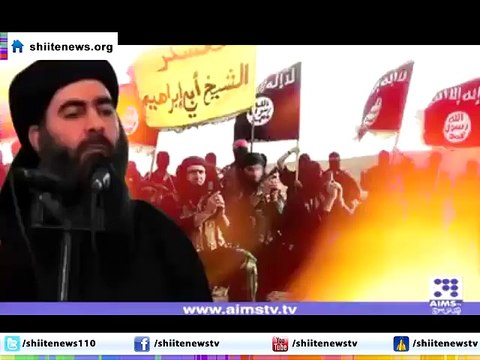 Takfiri terrorist ringleader of notorious Daesh Abu Bakar al-Baghdadi releases his audio message to deny he is dead.