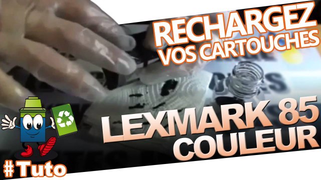 Comment recharger une cartouche Lexmark 85