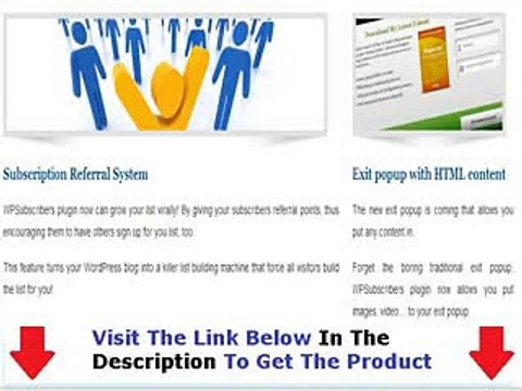 WP Subscribers Discount Link Bonus + Discount