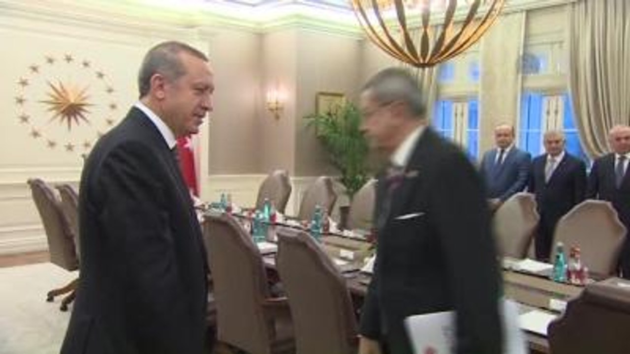 Cumhurbaşkanı Recep Tayyip Erdoğan'ın Kabulü
