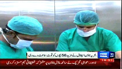 Dunya News - Bahria Town Hospital treats 56 children with hearing impairments