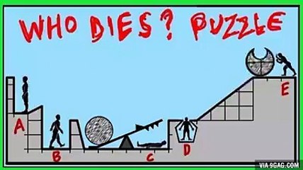 Solution 3 pour le jeu : qui meurt dans ce puzzle ?