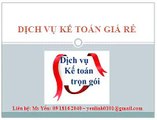 Tư vấn hỗ trợ doanh nghiệp báo cáo thuế, báo cáo tài chính giá rẻ thành phố hồ chí minh