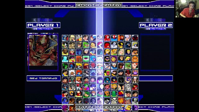 Comic Book Character VS Comic Book Character In A DC VS Marvel MUGEN Match / Battle / Fight