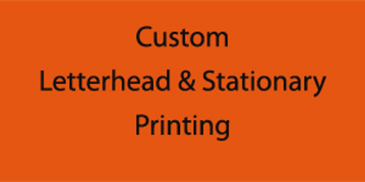 Letterhead Printing | Stationery Printing in Asheville, NC from Highridge Graphics