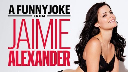 A Funny Joke from Jaimie Alexander