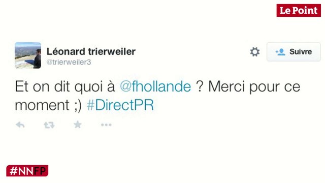 Revue des tweets : le moment de Léonard Trierweiler et le grand Eckert du gouvernement
