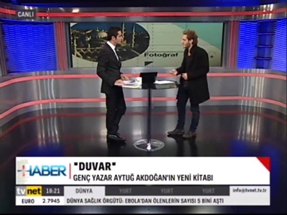 Aytuğ Akdoğan yeni kitabı DUVAR'ı anlattı - Artı Eksi Haber - Ahmet Rıfat Albuz