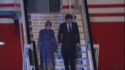 Başbakan Davutoğlu, Avustralya&#039;da...