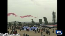 Dunya News-Footage of aerobatics teams performing at Zhuhai airshow