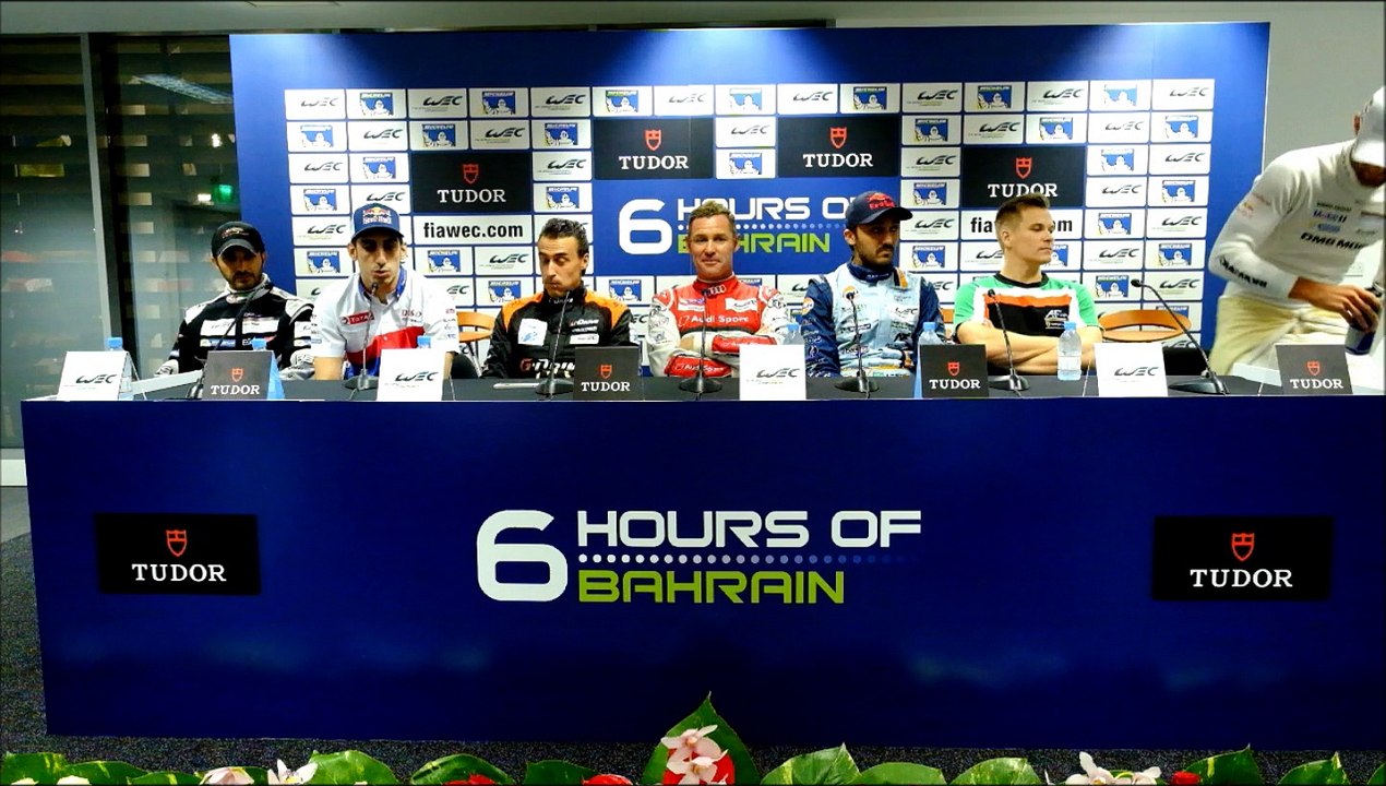 Pre Event Press Conference - 6 Hours of Bahrain