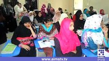 کراچی یونیورسٹی میں لیپ ٹاپ تقسیم کی تقریب -----