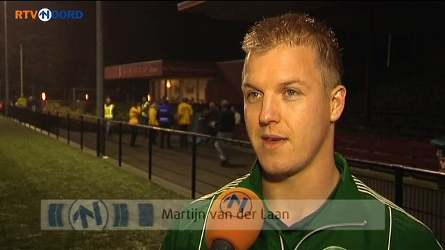 Van der Laan: Ik ben blij dat ik weer op het veld sta - RTV Noord