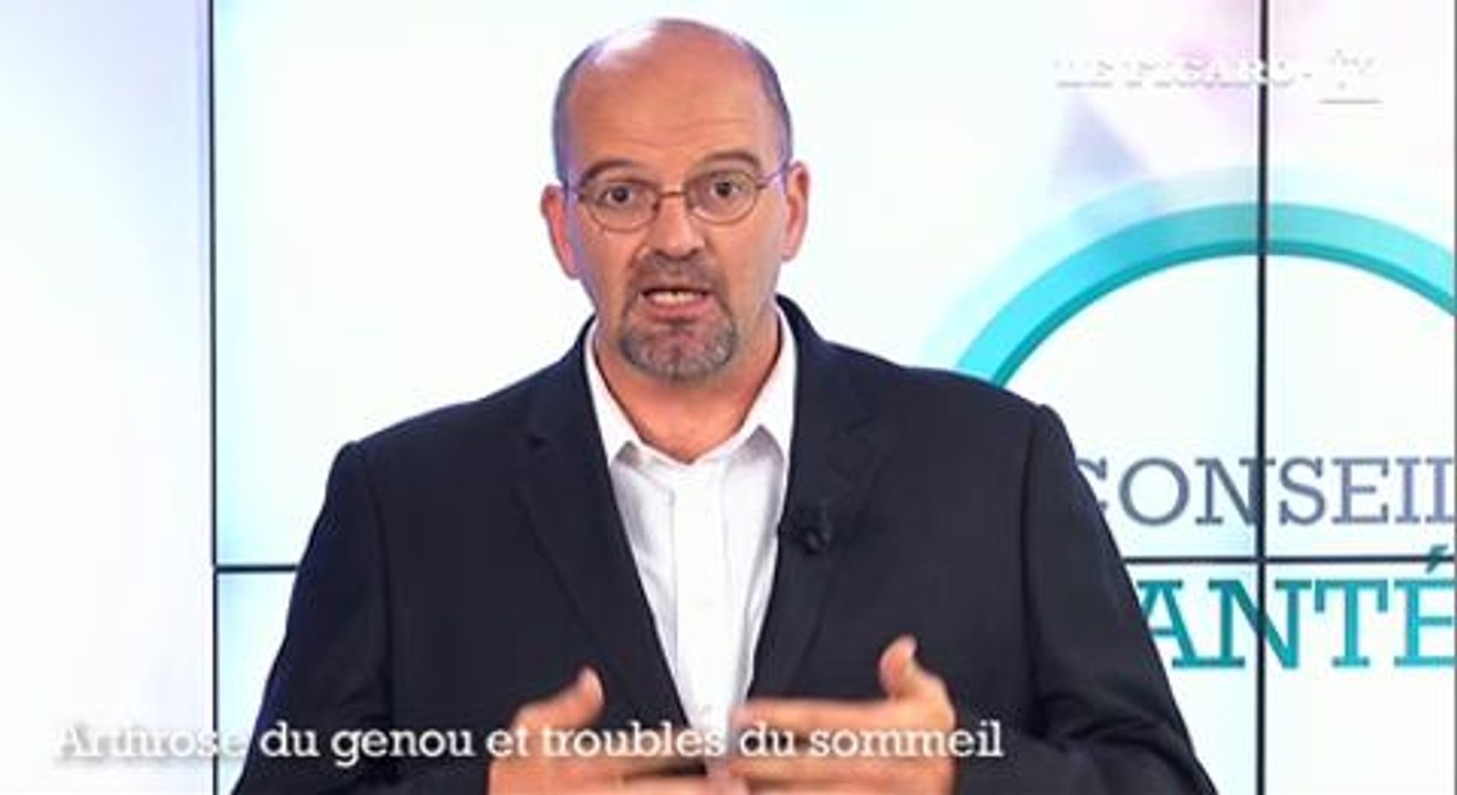 Quel est le lien entre arthrose du genou et troubles du sommeil ?