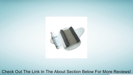 Foot Scrubbing Hygiene Product Set Color: White/Gray Review