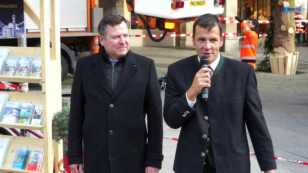 Vorgestellt: christbaum 2014 aus kochel auf dem münchner marienplatz